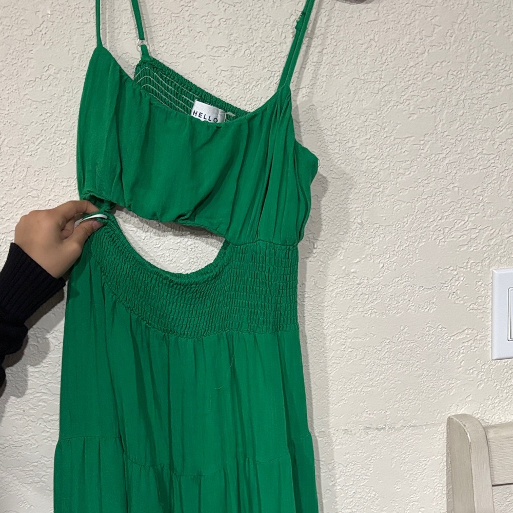 Hello Molly Vibrant Green dress - Picture 5 of 11